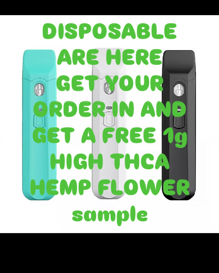THCA HEMP DISPOSABLES