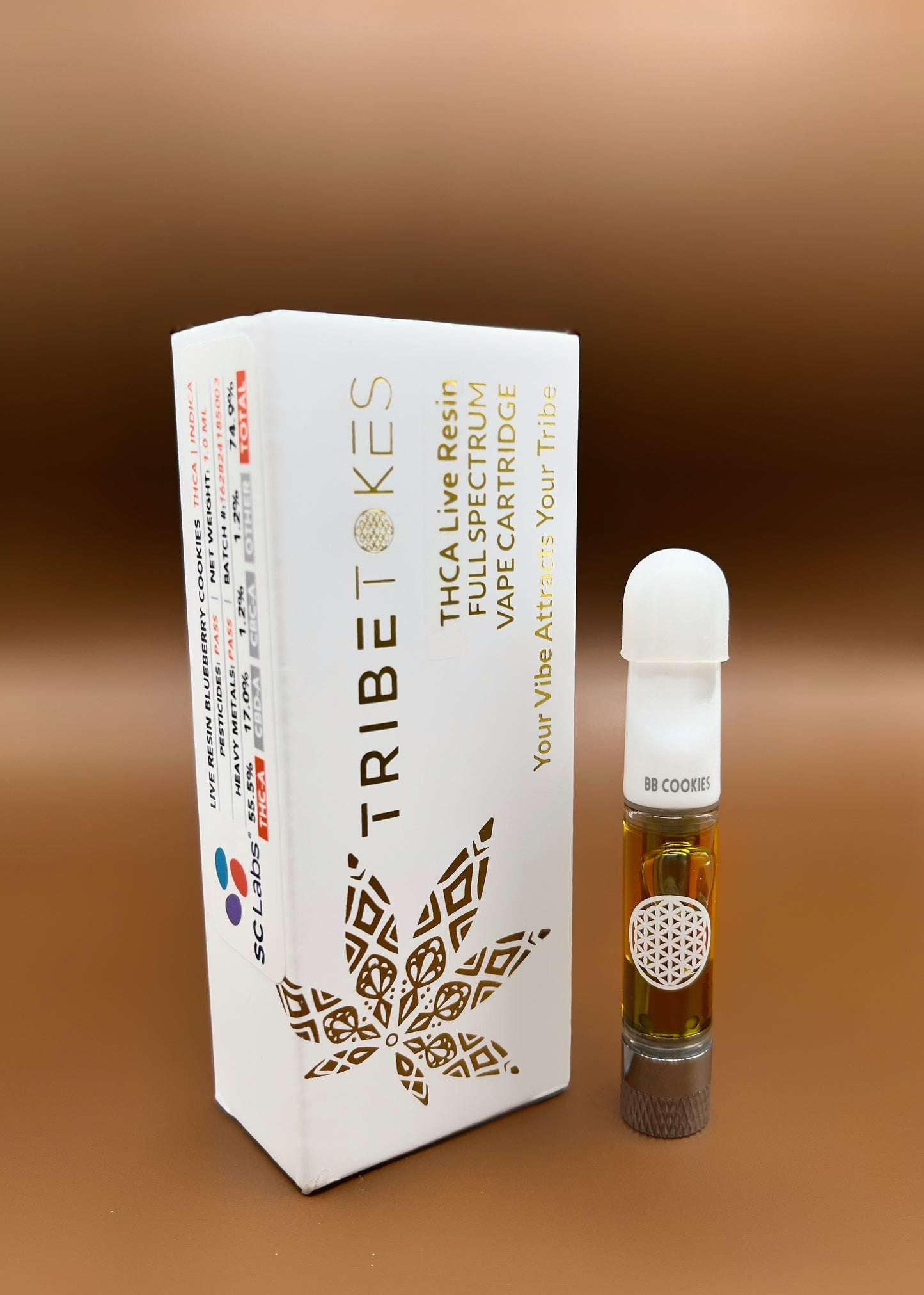 TRIBETOKES-Live Resin Maui Wowie THC-a Vape Cartridges